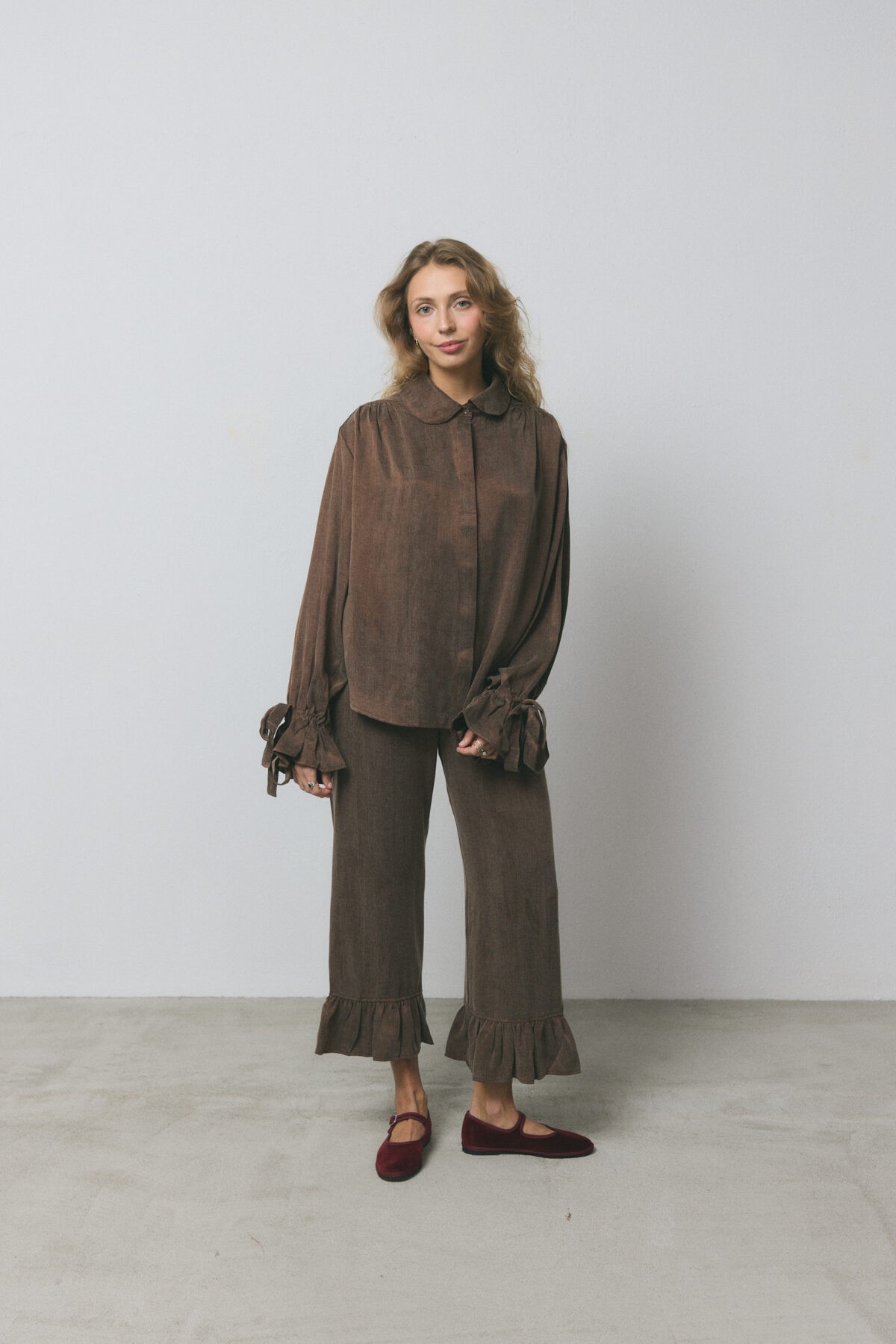 Spodnie Calais Choco