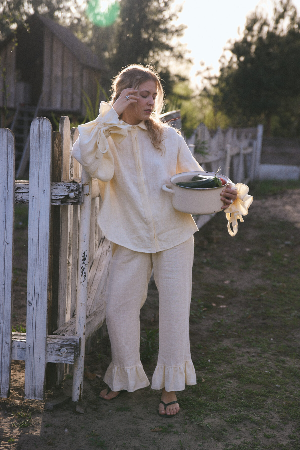 Spodnie Calais Butter Linen