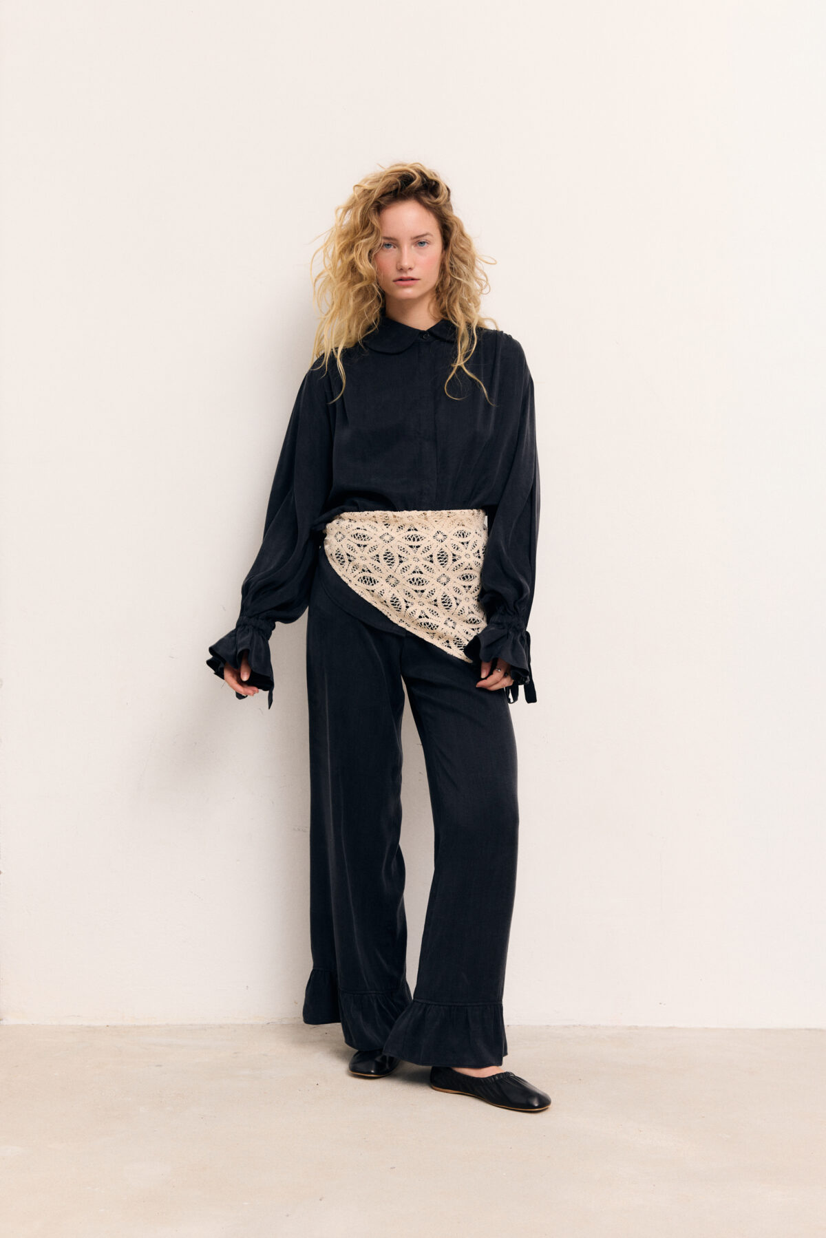 Spodnie Calais Cupro