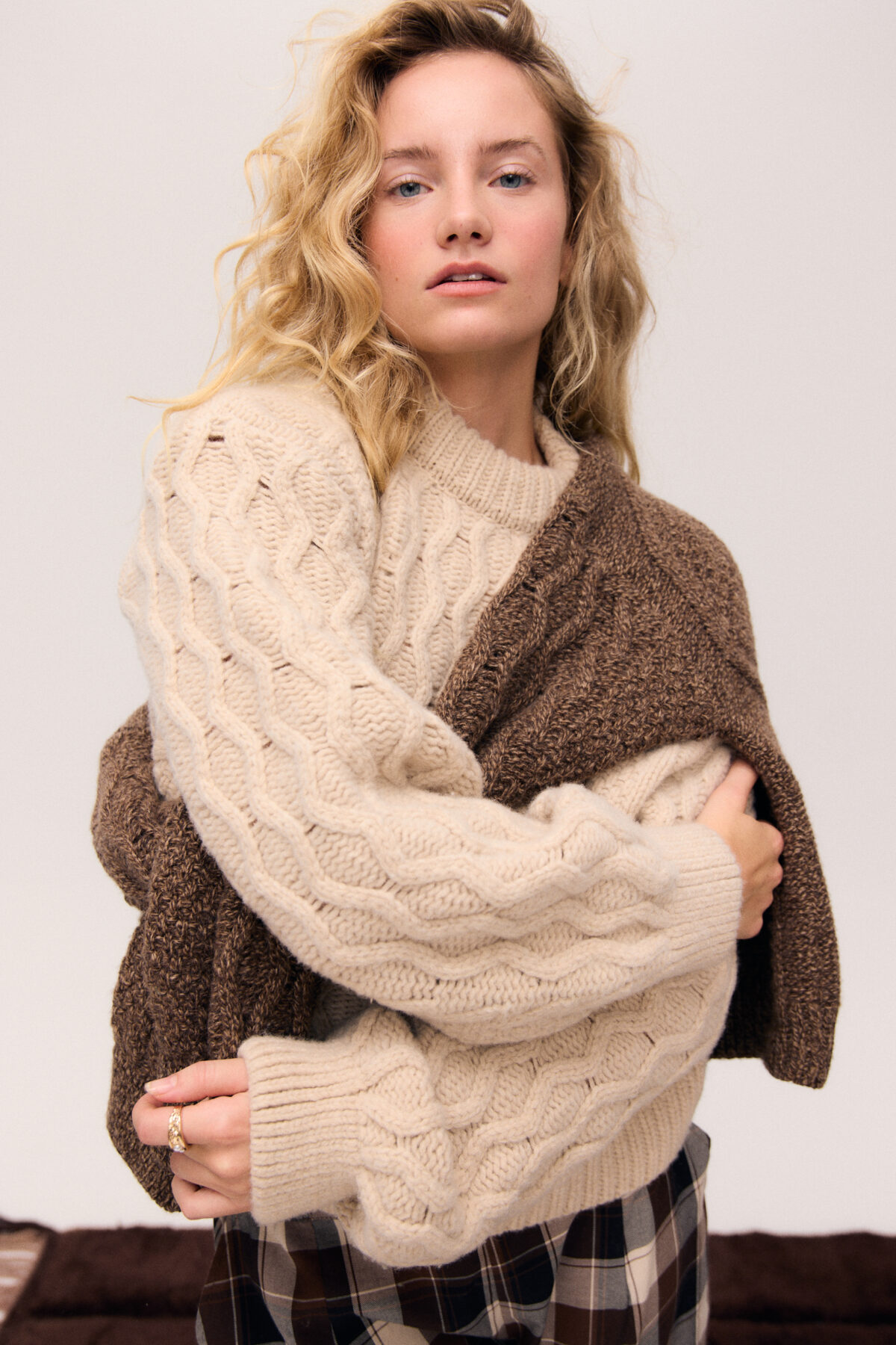 Sweter Aran