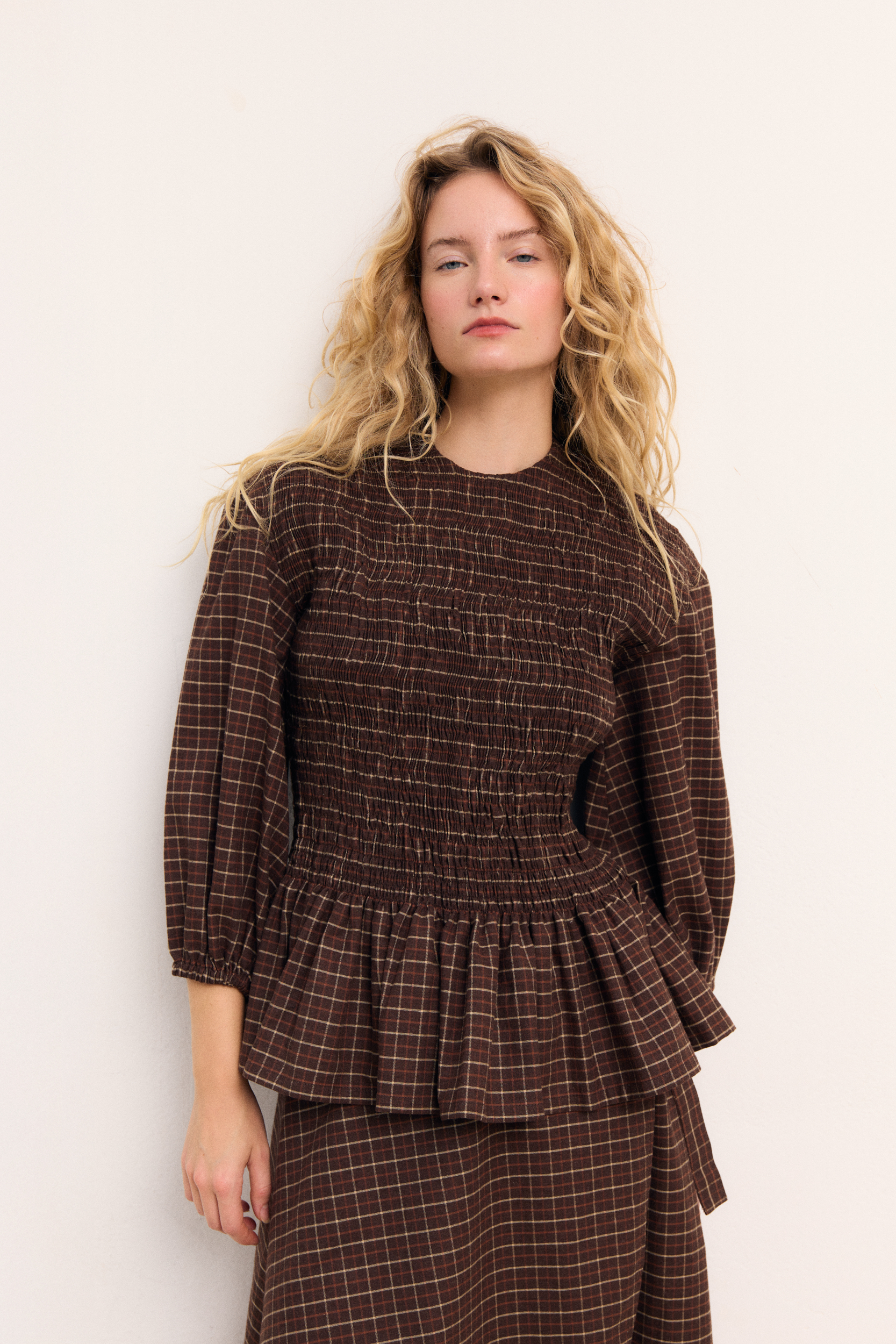 Bluzka Basque Brown