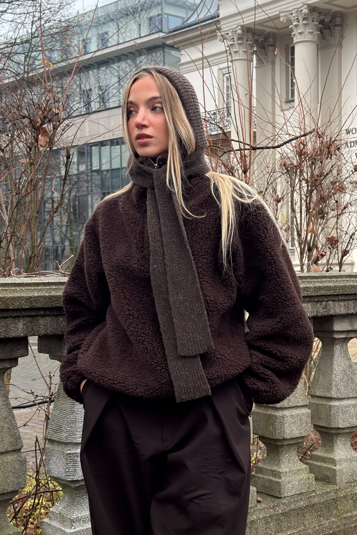 Bluza Wełniana Woolish Chocolate