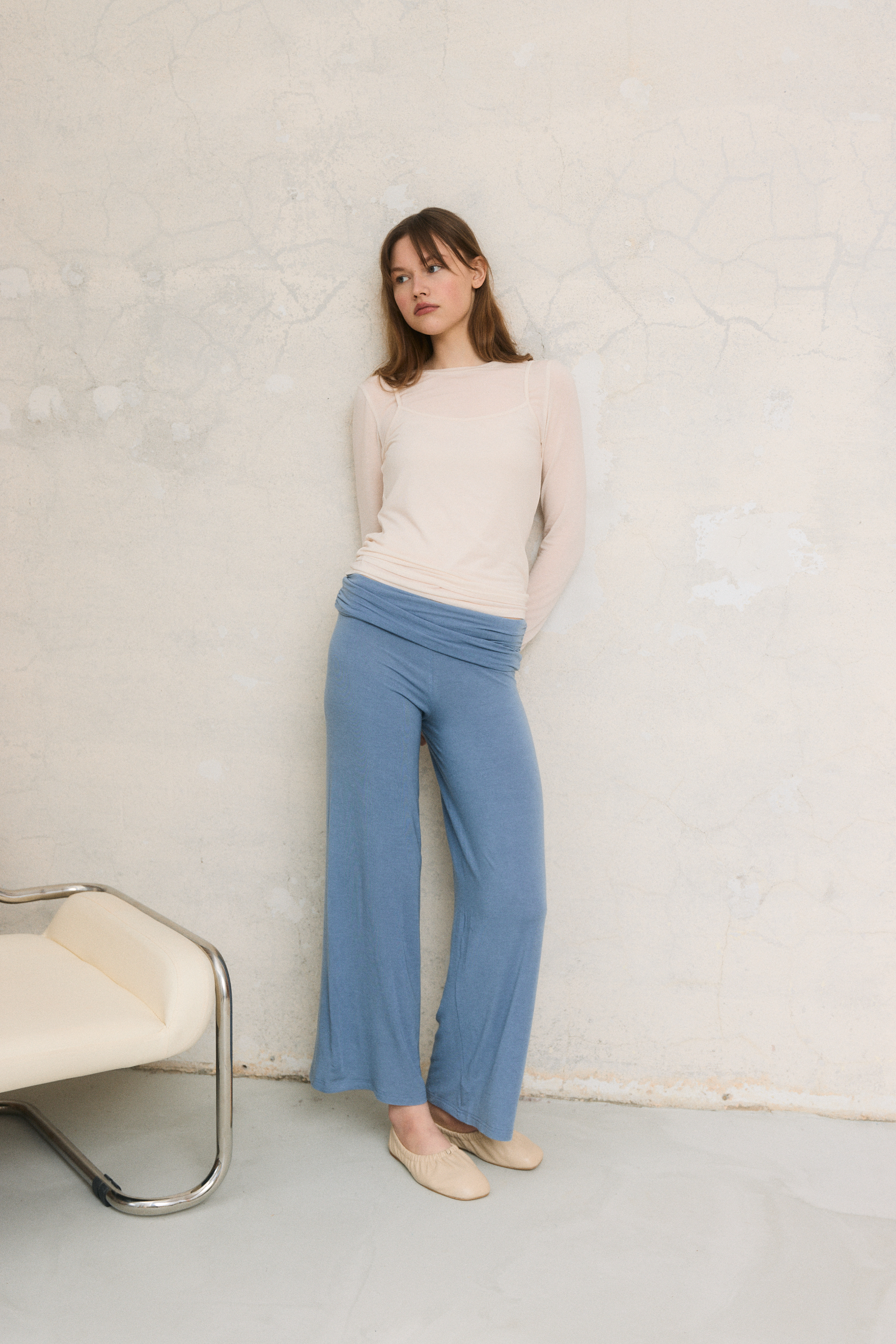 Spodnie Leisure Ice Blue