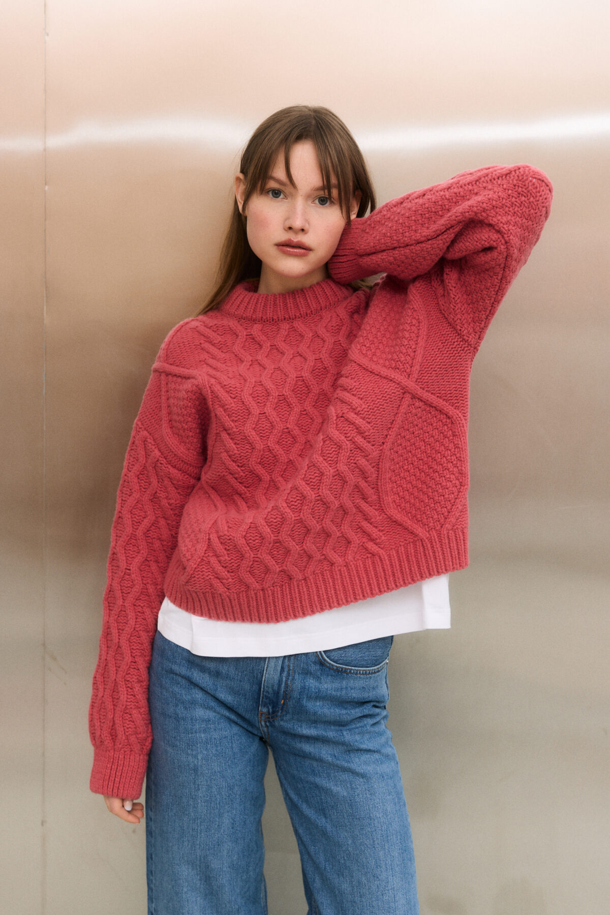 Sweter Valentin Pink