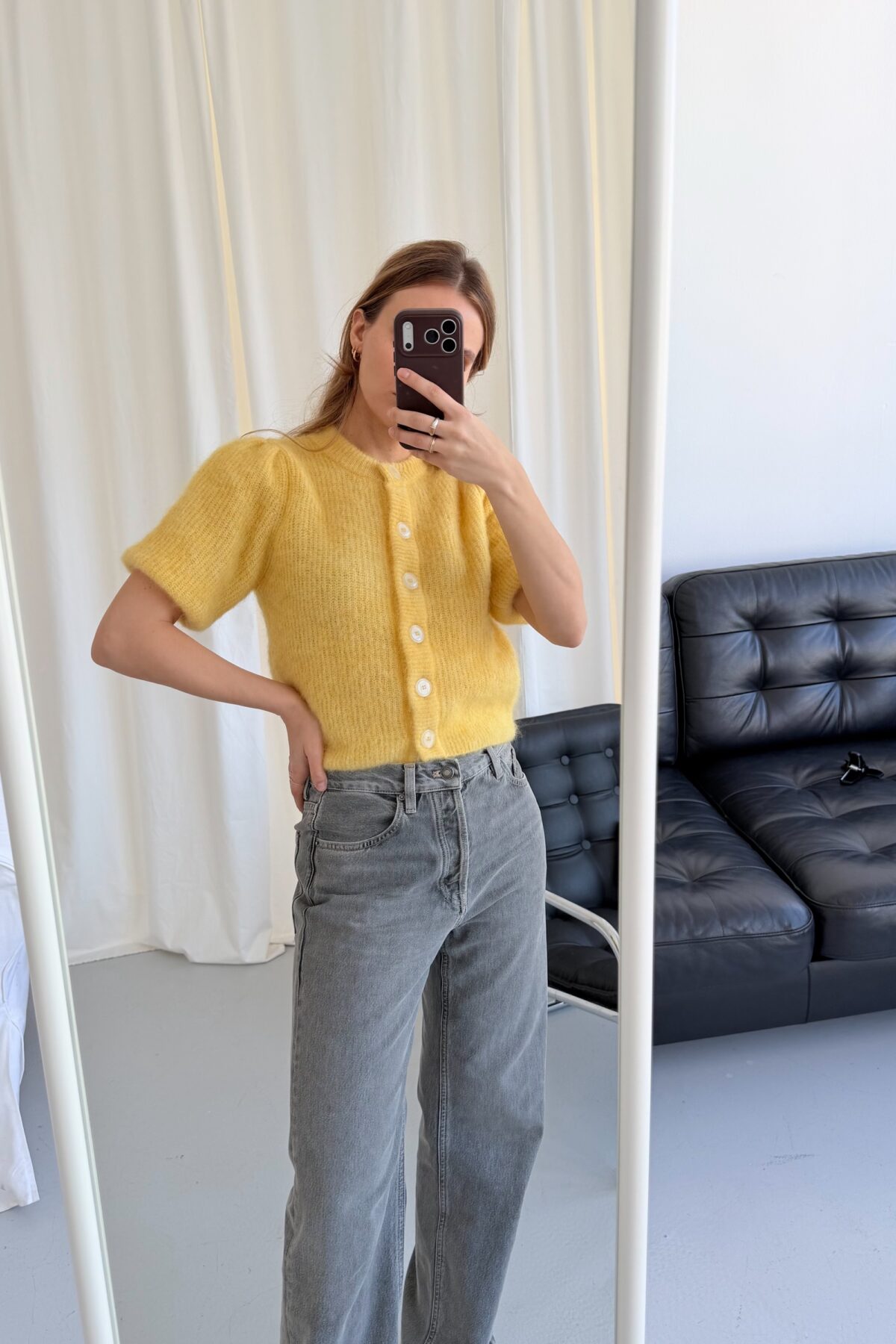 Sweterek Camille Limone