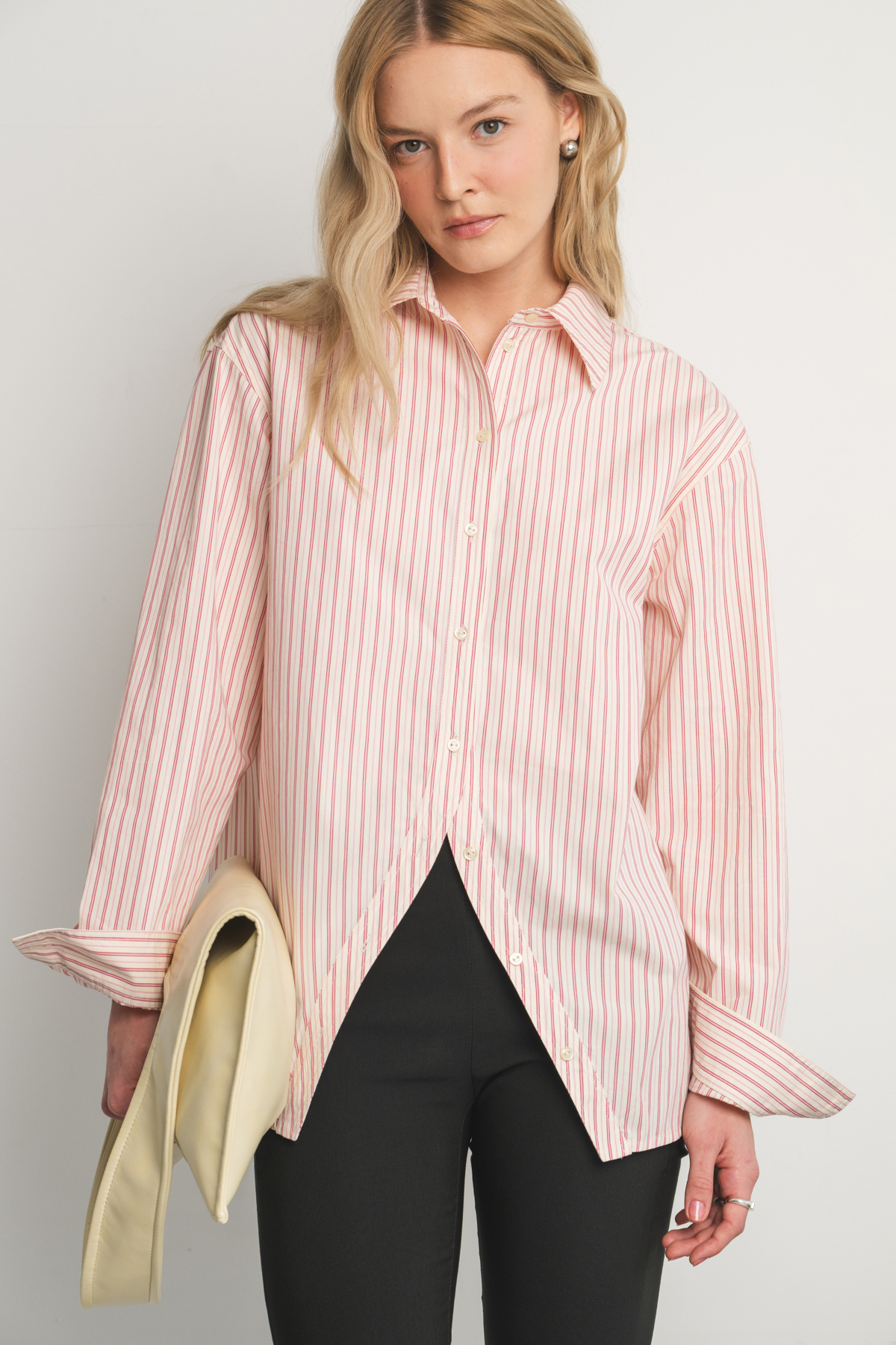 Koszula Ava Stripe Vanilla