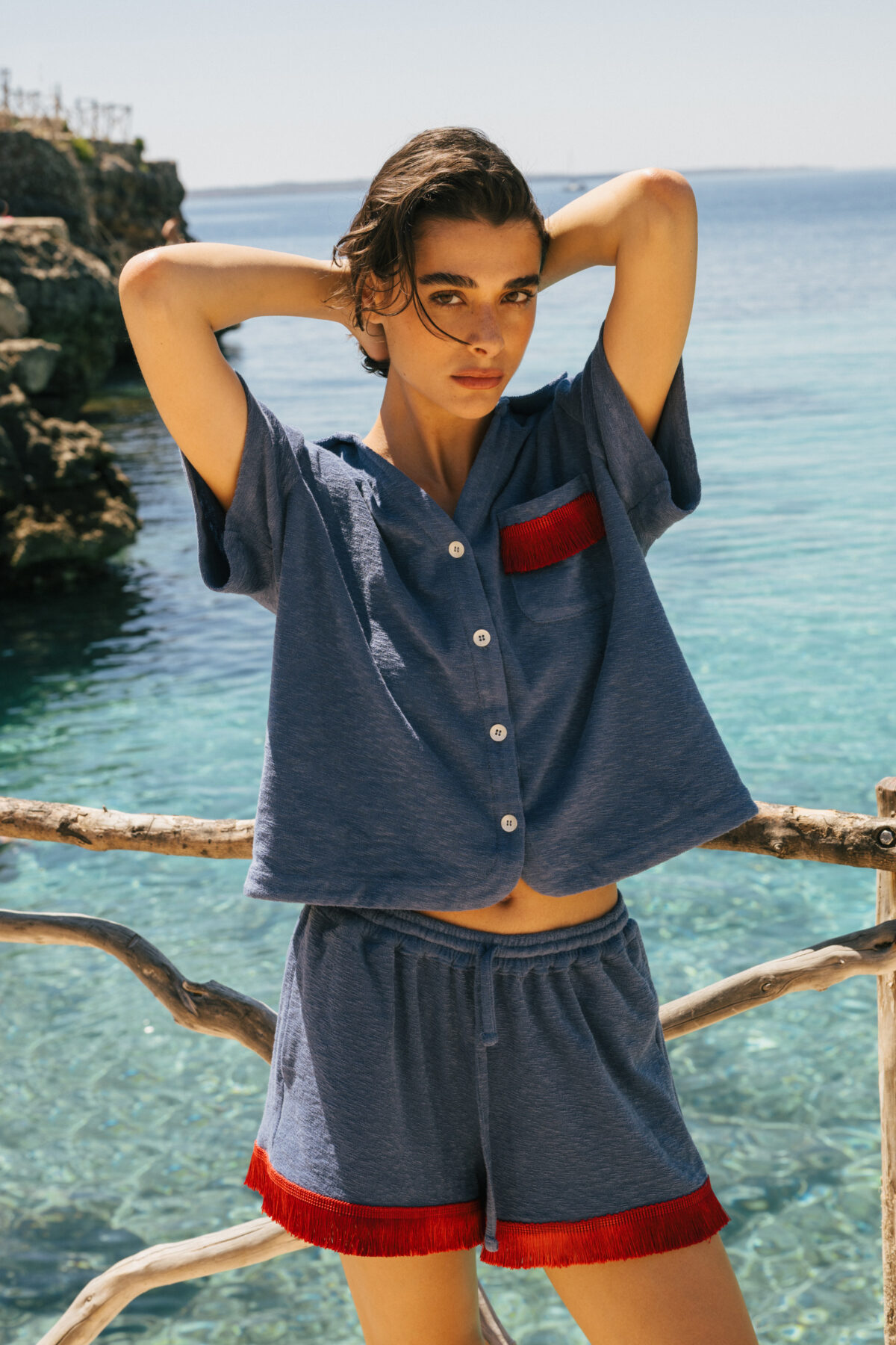Szorty Rizo Navy