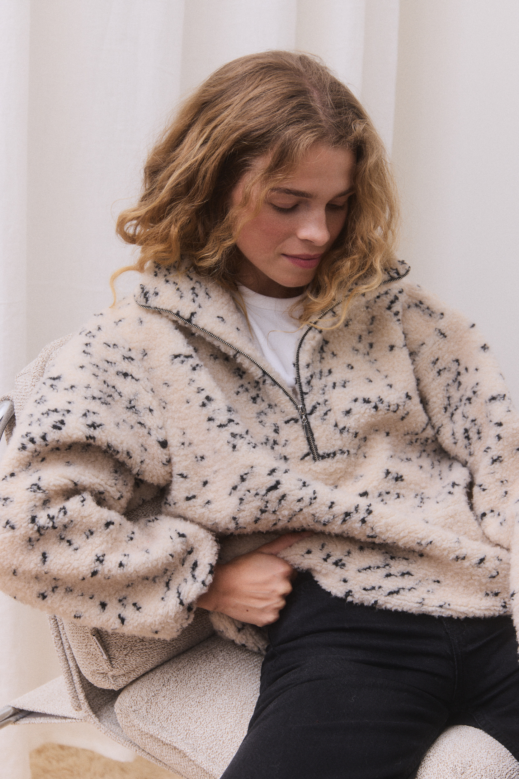 Bluza Fleece Straciatella